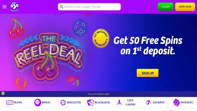 Playojo Casino casino screenshot